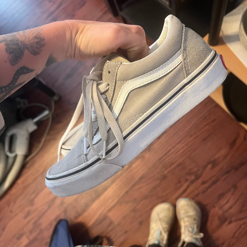 Gray Old Skool Vans